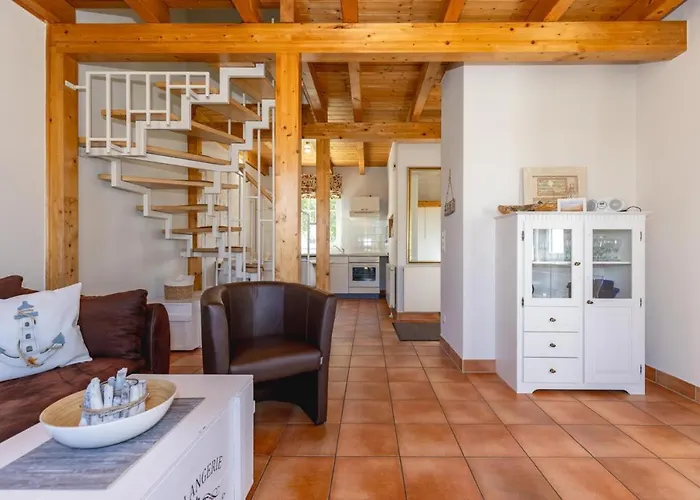 Seepferdchen, 01a Haus Usedom 1a بيت للعطل *